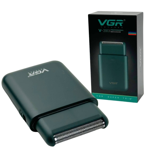 Електробритва шейвер VGR V-390 темно-зелений