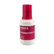 Коректор рідкий 20 мл Axent 7001 з пензликом