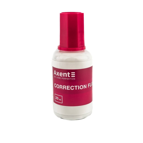 Коректор рідкий 20 мл Axent 7001 з пензликом