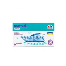 / Пластилин 6цв 72г Гамма НВ 300306 Мозаика