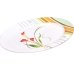 / Меламінова тарілка овальна 6010/Х3-24 25*19см, з малюнком