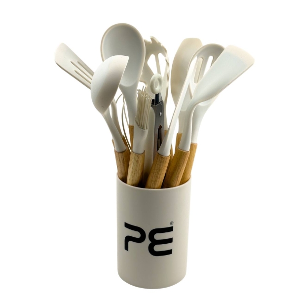 Кухонний набір Empire EM-5550 Граф настільний 12 предметів силікон білий