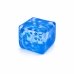 Іграшка антистрес сквіш 5.5 см Куб 107548 зі сніжинками блакитний Іграшка антистрес сквіш 5.5 см Куб 107548 зі сніжинками блакитний