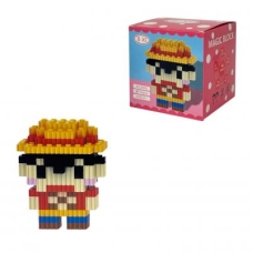 Конструктор піксельний Magic Blocks 6055-M Монкі Луффі 712 деталей