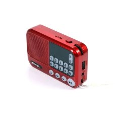 Радіоприймач BKK S99 USB MP3 червоний