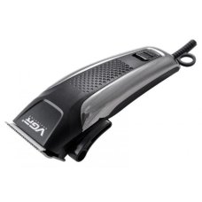 Машинка для стрижки волосся VGR V-120 Pro 8 насадок чорний з сріблястим