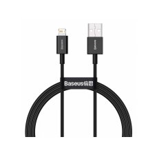 Кабель USB/Apple Lightning 2 м Baseus Superior 2.4 А чорний