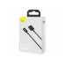 Кабель USB/Apple Lightning 2 м Baseus Superior 2.4 А чорний