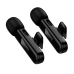 Мікрофон конденсаторний петличний 2 шт HOCO L20C Fair Apple Lightning+Type-C+AUX для смартфона Bluetooth чорний Мікрофон конденсаторний петличний 2 шт HOCO L20C Fair Apple Lightning+Type-C+AUX для смартфона Bluetooth чорний