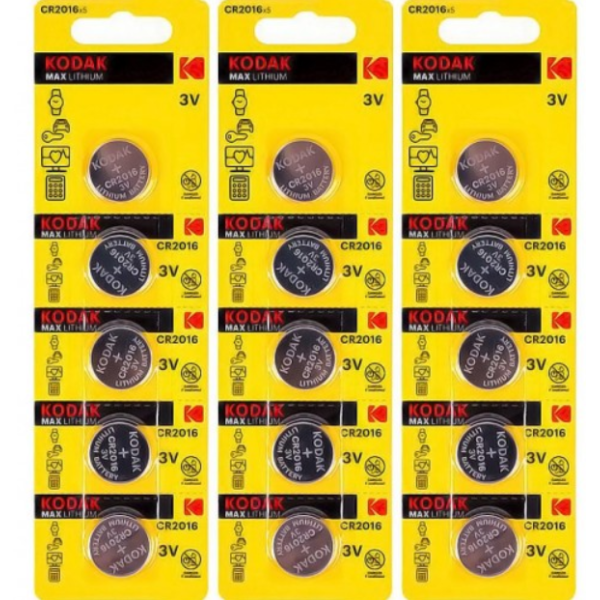 Батарейка Kodak max "таблетка" CR 2016 new