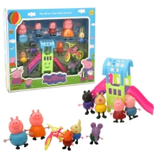 Ігровий набір 11в1 Майданчик Пеппи 1832В з аксесуарами