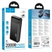 Універсальна мобільна батарея 20000 mAh Hoco J159A Essence 22.5 W повербанк чорний