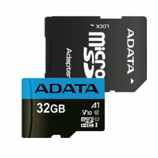 Карта пам'яті 32 GВ ADATA Premier A1 МicroSDHC UHS-I Сlass 10 з адаптером чорний