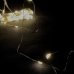 Світлодіодна гірлянда-нитка прозорий дріт 50 LED Magic Lights на батарейках 5 м теплий білий