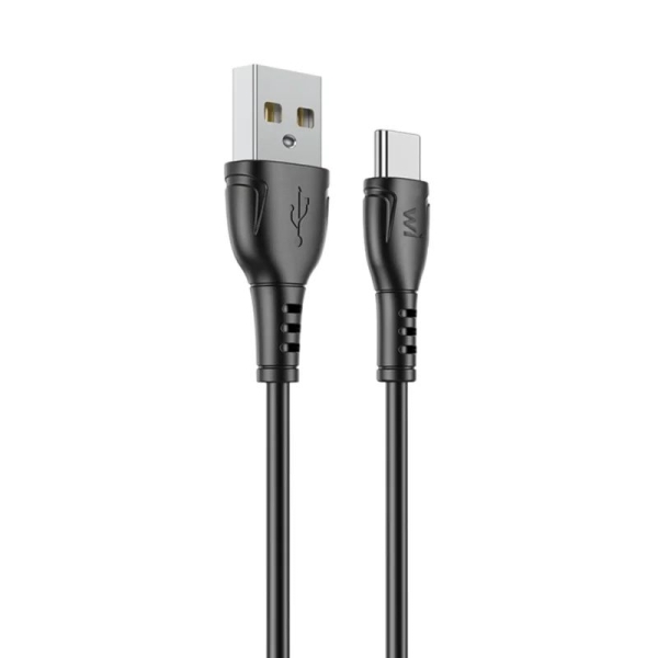 Кабель Wibrand Boa PVC charging data cable Type-C 1m Black new