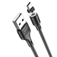 Кабель USB/micro-USB 1 м HOCO X52 магнітний 2.4 А чорний