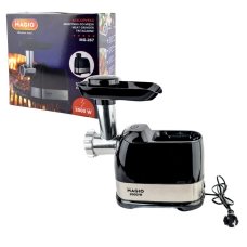 М'ясорубка електрична MAGIO МG-267 2000 Вт чорний зі сріблястим