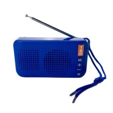 Колонка портативна з сонячною панеллю T&G TG184 Bluetooth FM синій