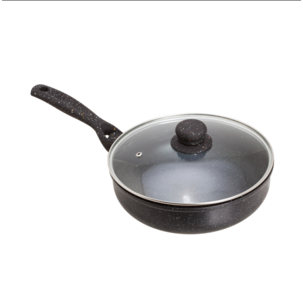 / Сковорода з антипригарним покриттям та кришкою Рон Ø 30 см new