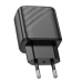 Зарядний блок живлення Type-C+USB HOCO CS23A Sunlight 30 W 2.5 A чорний