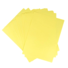 Папір кольоровий А4 20 шт BUROMAX ВМ2721220 жовтий