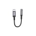 Перехідник Type-C M/3.5 мм AUX F 15 см BOROFONE BV24 Graceful сріблястий