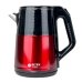 Електрочайник BITEK BT-7819 нержавіюча сталь 2.5 л чорний з червоним