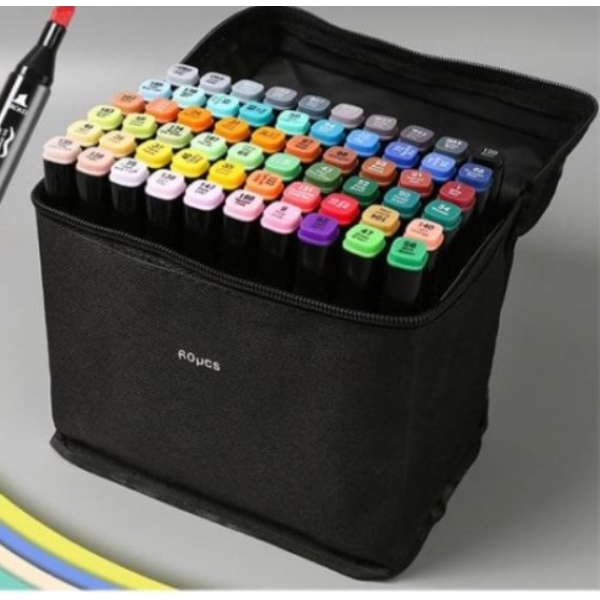 / Набір скетч маркерів 120шт сумка