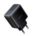 Зарядний блок живлення Type-C HOCO C159A Upgrade 65 W 20 V 3.25 A чорний Зарядний блок живлення Type-C HOCO C159A Upgrade 65 W 20 V 3.25 A чорний