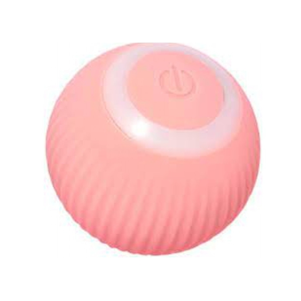 Інтерактивна іграшка м'яч для котів Pet Gravity 4 см рожевий