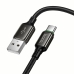 Кабель USB/Type-C 1 м HOCO X127 Exceed 3 A чорний
