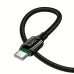 Кабель USB/Type-C 1 м HOCO X127 Exceed 3 A чорний