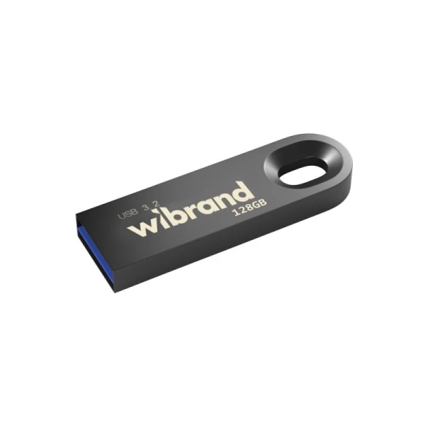 Флеш пам'ять USB 128 GB Wibrand Eagle USB 3.2 Gen1 сірий