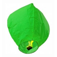 / Небесный фонарик купол 80 x 45 см Зеленый