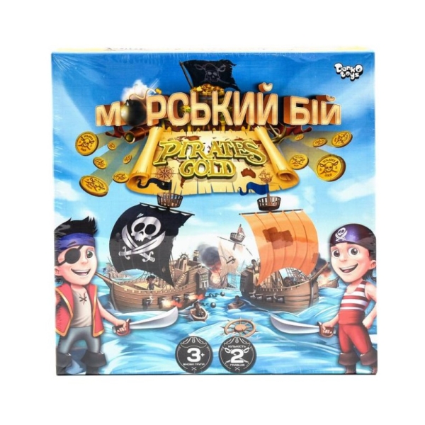 / Настільна гра "Морский бій pirates Gold", ДТ-БИ-07-69 new