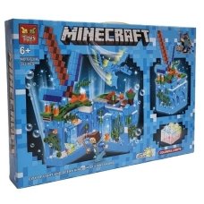 Конструктор ZH Toys Minecraft GT-118 Океанічне Царство світлові ефекти 353 деталі