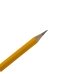Олівець простий BUROMAX 8500 HB графітний з гумкою жовтий