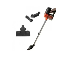 Пилосос акумуляторний Crownberg СВ-673 для сухого прибирання 2500 Вт чорний з червоним