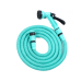 Шланг з насадкою для поливу EXPANDABLE GARDEN HOSE K-100FT 30 м бірюзовий