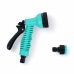 Шланг з насадкою для поливу EXPANDABLE GARDEN HOSE K-100FT 30 м бірюзовий