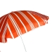 Пляжна садова парасолька 1.8 м ProBeach Смужки Anti-UV з нахилом та чохлом червоний