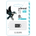 Флеш пам'ять USB 8 GВ Wibrand Hawk USB 2.0 чорний