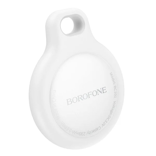 Трекер Borofone BC101 Exquisite Bluetooth від батарейки білий
