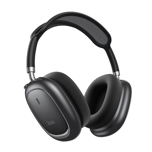 Бездротові накладні навушники HOCO W68 Calma ANC noise-canceling BT headphones(App) Metal Gray new