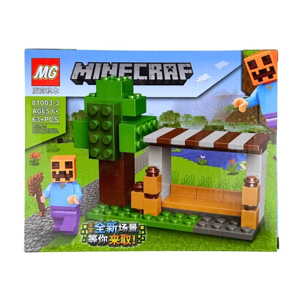 Конструктор Minecraft 81003-3 My World мікс