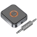 Bluetooth-ресивер BOROFONE BC55 AUX чорний зі сріблястим