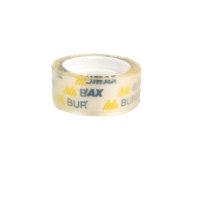 Скотч канцелярський 18 мм х 20 м BUROMAX 7150-01 прозорий
