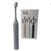 Електрична зубна щітка Sonic Toothbrush X-3 4 насадки білий