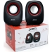 Колонки для комп'ютера Jedel M600 акустична система чорний з червоним