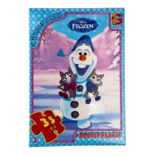 Пазли класичні 35 елементів GP-FR034 Крижане Серце з постером